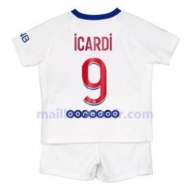 Maillot de Foot Paris Saint-Germain Mauro Icardi 9 Extérieur 2020-21 - Enfant